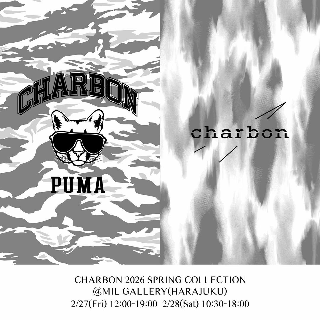 charbon POP UP STORE in HARAJUKU | Tokyo Marathon 2026